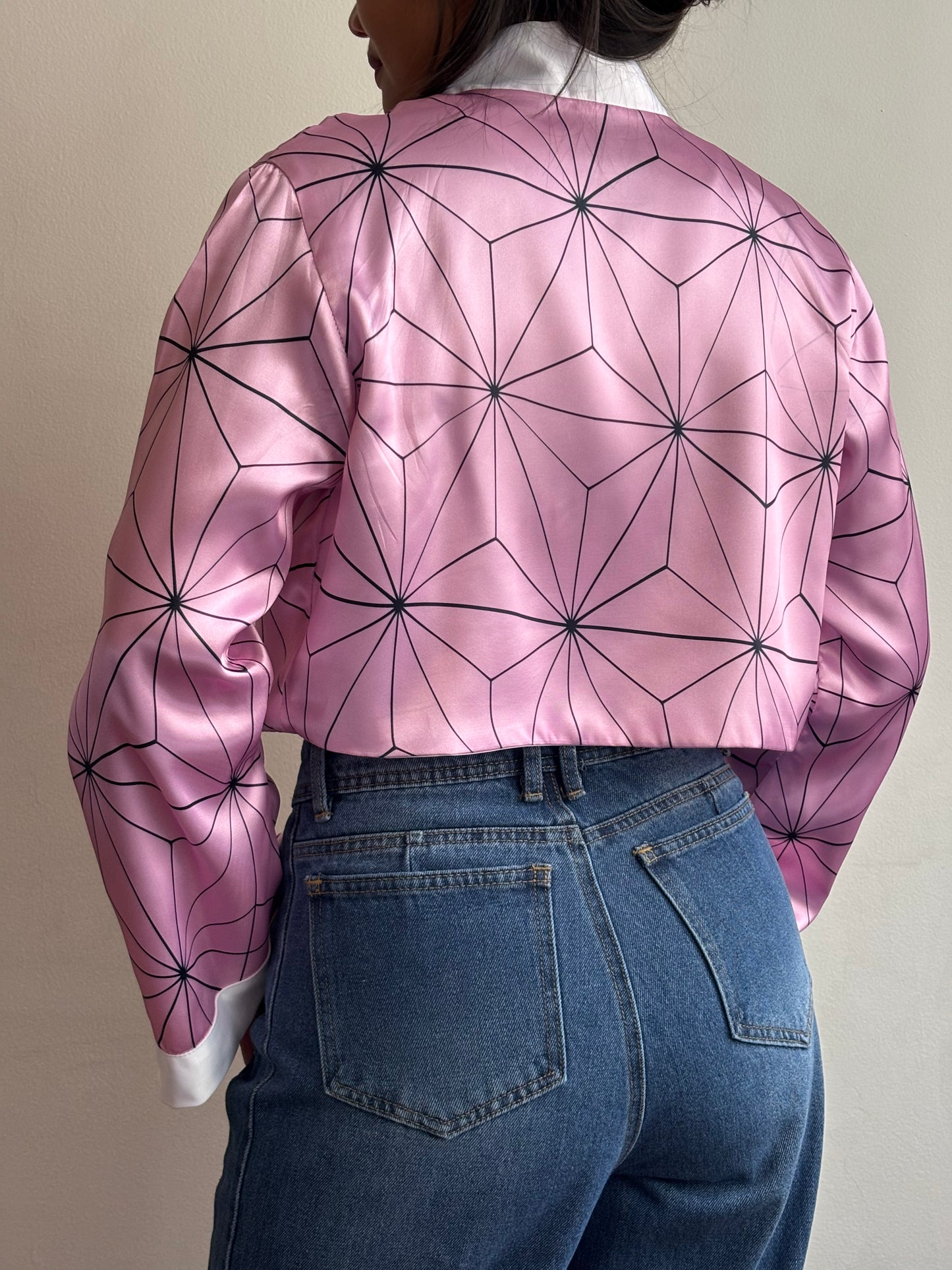 Chaqueta Brillo geométrico